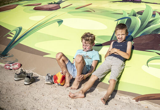 Vendo airmountain personalizzato a tema fiabe per bambini. Ordina airmountains personalizzati da JB Gonfiabili Italia