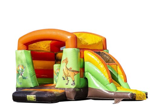 Acquista una piccola castello gonfiabile multifun per interni in tema dinosauro per bambini. Acquista i castelli gonfiabili daJB Gonfiabili Italia