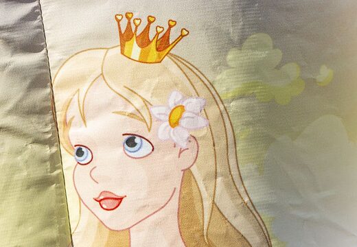 Acquista un piccolo castello gonfiabile multidivertente con tetto a tema principessa per bambini. Acquista castelli gonfiabili online su JB Gonfiabili Italia