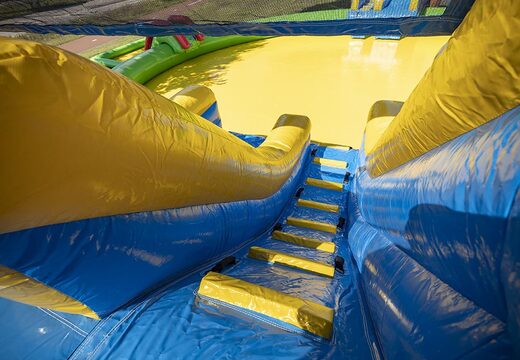 Acquistare un parco acquatico gonfiabile funcity con scivolo, ostacoli e arrampicata con il tema pirata