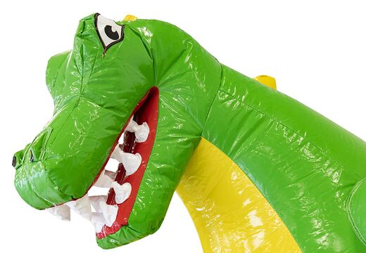  Acquistare un gioco gonfiabile con scivolo con il tema dino per bambini