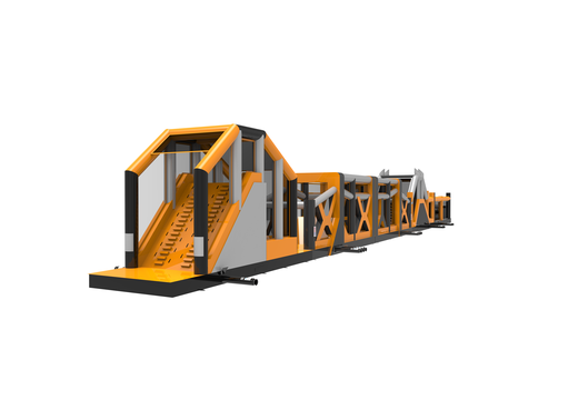 Percorso avventura per bambini lungo 48,5 metri. Ordina ora i percorsi ad ostacoli gonfiabili online su JB Gonfiabili Italia