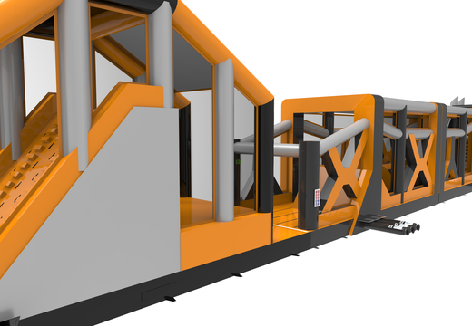 Percorso ad ostacoli gigante gonfiabile di 48,5 m per bambini. Ordina ora i percorsi ad ostacoli gonfiabili online su JB Gonfiabili Italia