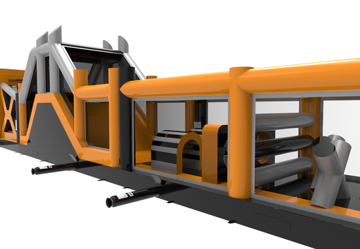 Percorso ad ostacoli gigante gonfiabile di 48,5 m per bambini. Ordina ora i percorsi ad ostacoli gonfiabili online su JB Gonfiabili Italia