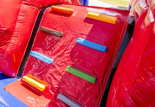 Castello gonfiabile multigioco per vigili del fuoco da interno con scivolo per bambini. Ordina i castelli gonfiabili online su JB Gonfiabili Italia