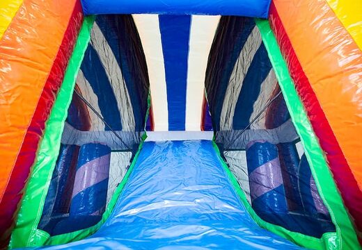 Acquista castello gonfiabile unicorno multigiocatore gonfiabile per interni con scivolo e oggetti 3D per bambini. Ordina i castelli gonfiabili online su JB Gonfiabili Italia