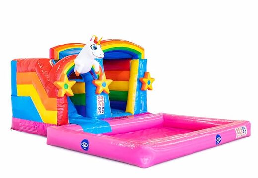 Ordina mini castello gonfiabile scivolo acquatico splash a tema unicorno con o senza bagno su JB Gonfiabili Italia. Acquista saltarelli gonfiabili acquatici online su JB Gonfiabili Italia