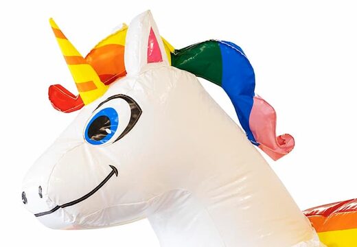 Ordina la castello gonfiabile scivolo acquatico con  unicorno per bambini su JB Gonfiabili Italia. Acquista saltarelli gonfiabili acquatici online su JB Gonfiabili Italia