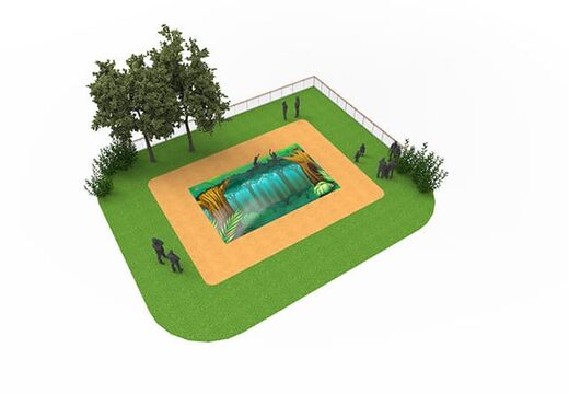 Acquista il tema airmountain nella foresta per i bambini. Ordina ora gli airmountain gonfiabili online su JB Gonfiabili Italia