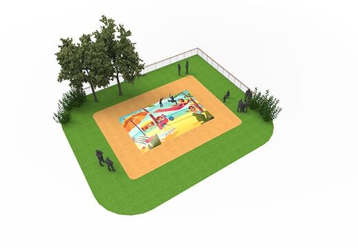 Acquista airmountain gonfiabile a tema sandbox per bambini. Ordina ora gli airmountain gonfiabili online su JB Gonfiabili Italia