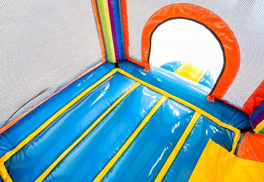 Acquista mini castello gonfiabile per feste con scivolo per bambini da JB Gonfiabili. Ordina le castelli gonfiabili con scivolo online su JB Gonfiabili Italia