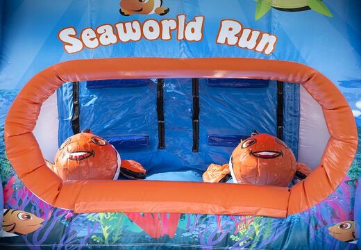 Ordina un percorso ad ostacoli nel tema Seaworld per bambini. Acquista ora i percorsi ad ostacoli gonfiabili online su JB Gonfiabili Italia