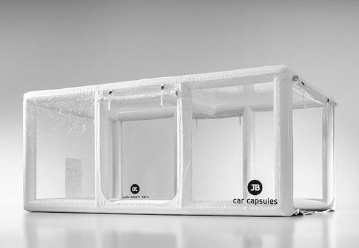 acquista la capsula gonfiabile per auto Showcase per utilizzare il veicolo in bianco