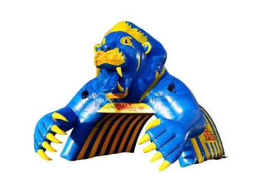 Op maat gemaakte opblaasbare spelers tunnel van RKC met mascotte figuur