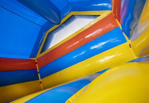 Castello gonfiabile gonfiabile a tema caraibico con tavola da surf in vendita per bambini