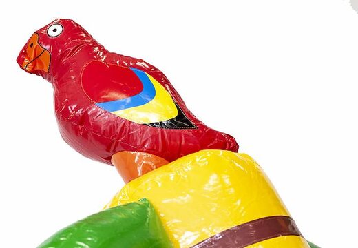 Acquista un percorso ad ostacoli gonfiabile a tema giungla di 9 metri per bambini. Ordina ora i percorsi ad ostacoli gonfiabili online su JB Gonfiabili Italia