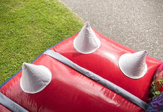 Acquista mini corsa a ostacoli di 8 m con gli squali con oggetti 3D per bambini. Ordina ora i percorsi ad ostacoli gonfiabili online su JB Gonfiabili Italia