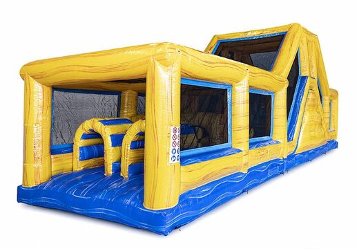 Percorso ad ostacoli lungo 13,5 metri in tema marmo con opportuni oggetti 3D per bambini. Ordina ora i percorsi ad ostacoli gonfiabili online su JB Gonfiabili Italia