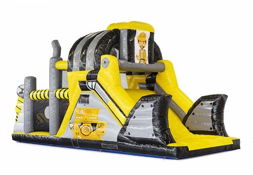 Ordina un percorso ad ostacoli pesante con oggetti 3D per bambini. Acquista ora i percorsi ad ostacoli gonfiabili online su JB Gonfiabili Italia