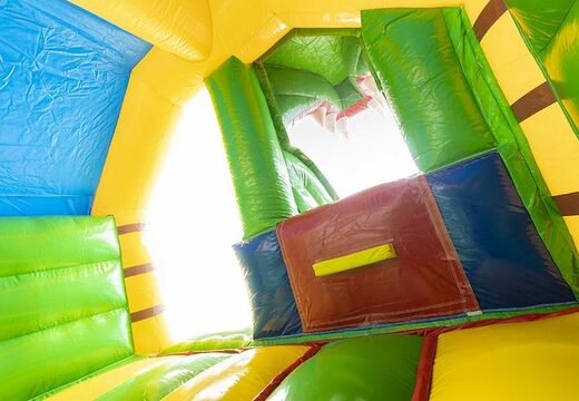 Acquista castello gonfiabile gonfiabile con scivolo a forma di coccodrillo per bambini