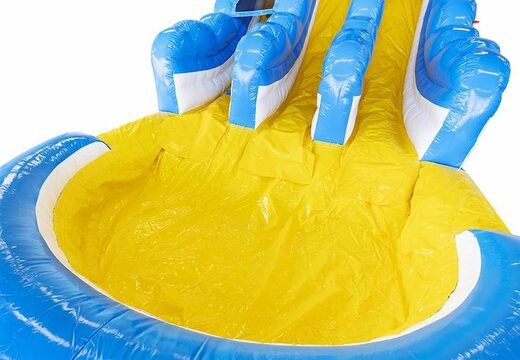 Acquista grande scivolo gonfiabile con doppio scivolo per bambini