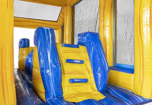 Acquista percorso ad ostacoli gonfiabile modulare di 19 metri in tema marmo per bambini. Ordina ora i percorsi ad ostacoli gonfiabili online su JB Gonfiabili Italia