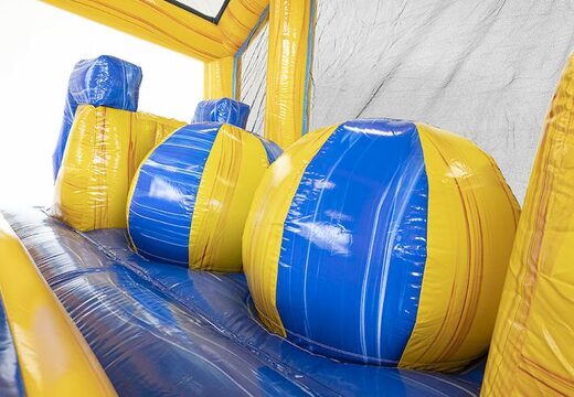 Ordina un percorso ad ostacoli modulare lungo 19 metri in tema marmo con oggetti 3D appropriati per i bambini. Acquista ora i percorsi ad ostacoli gonfiabili online su JB Gonfiabili Italia