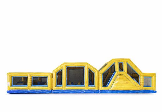 Percorso ad ostacoli gonfiabile modulare di 19 metri in tema marmo, oggetti 3D e un doppio percorso in diversi temi per bambini. Acquista ora i percorsi ad ostacoli gonfiabili online su JB Gonfiabili Italia