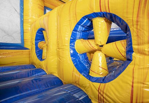 Ordina un percorso ad ostacoli lungo 19 metri in tema marmo con oggetti 3D abbinati e doppi percorsi in diversi temi per bambini. Acquista ora i percorsi ad ostacoli gonfiabili online su JB Gonfiabili Italia