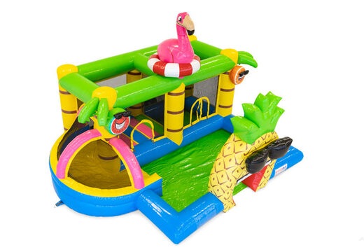 Ordina il castello gonfiabile per bambini Flamingo. Acquista castelli gonfiabili online su JB Gonfiabili Italia