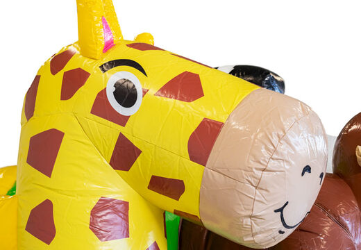 Ordina il castello gonfiabile Mini Multiplay gonfiabile a tema Giungla per bambini. Acquista castelli gonfiabili gonfiabili da JB Gonfiabili Italia