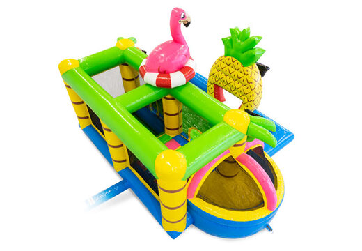 Acquista il castello gonfiabile per bambini Flamingo. Ordina i castelli gonfiabili online su JB Gonfiabili Italia