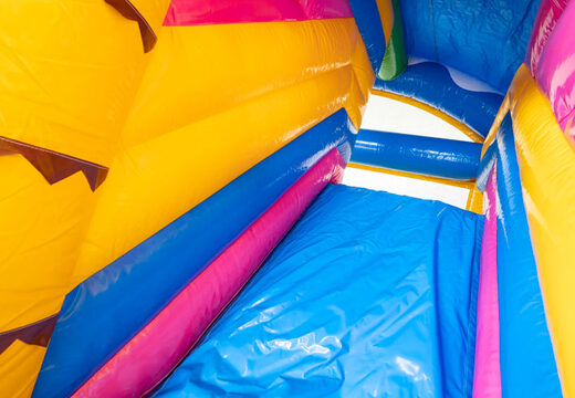 Festa estiva del castello gonfiabile gonfiabile multi scatola coperta in vendita