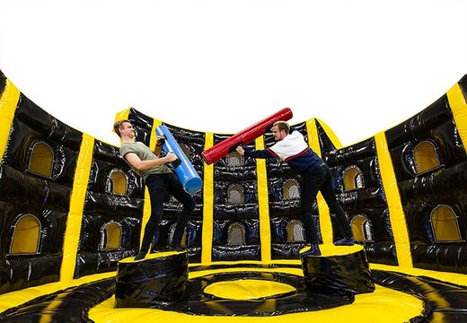 Acquista l'arena del castello gonfiabile per i giochi dei gladiatori