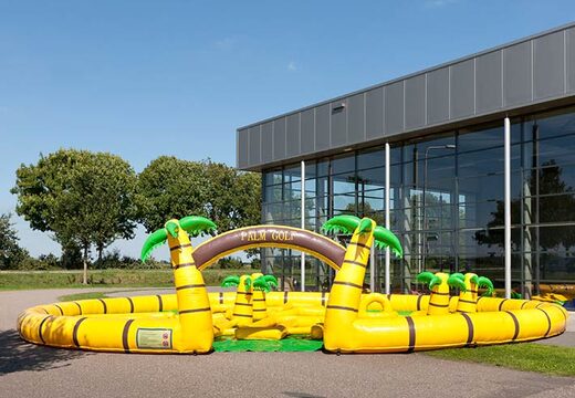 Gioco di golf gonfiabile tropicale
