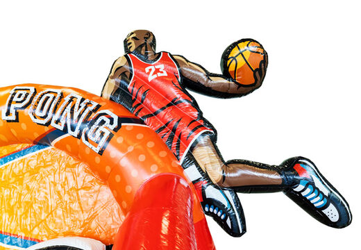 Acquista un gioco a tema giocatore di basket con colori accattivanti su JB Inflatables
