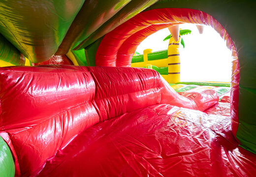 Tunnel nella casa gonfiabile a forma di coccodrillo Slideworld JB