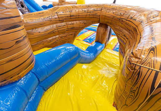 Scivolo dalla casa gonfiabile Slideworld a tema pirati