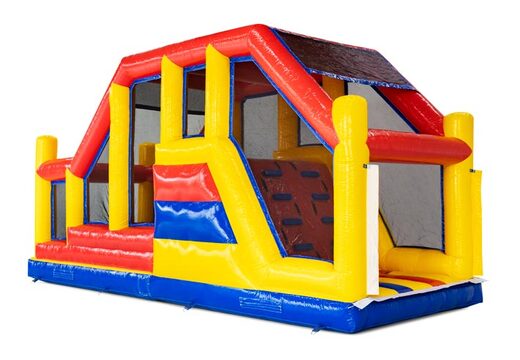 Modulo percorso ad ostacoli rosso giallo blu base jump