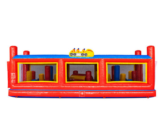 Modulo percorso ad ostacoli tema rollercoaster schivatore di pilastri