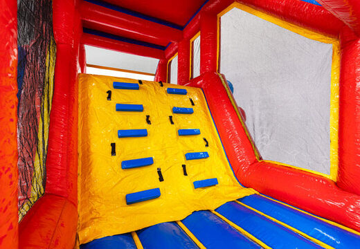 Parete da arrampicata in espansione del percorso ad ostacoli fai-da-te Base Jump