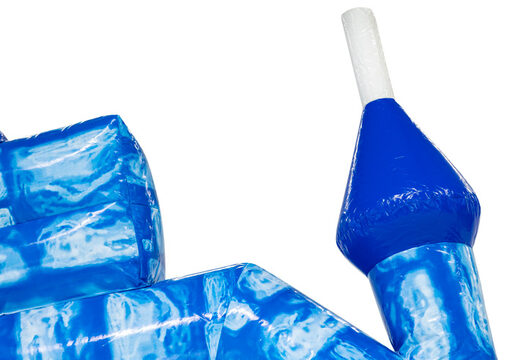 Torretta blu del castello gonfiabile standard Blue Brick