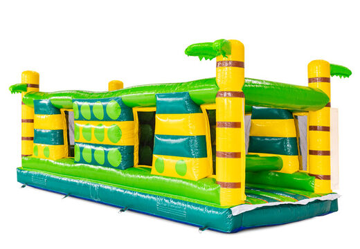 Modulo percorso ad ostacoli Gate Dodger con palma nel tema del coccodrillo