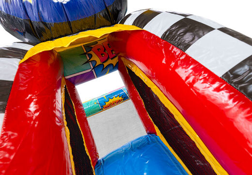 Castello gonfiabile a tema fumetto Midi Bounce in vendita da JB Inflatables