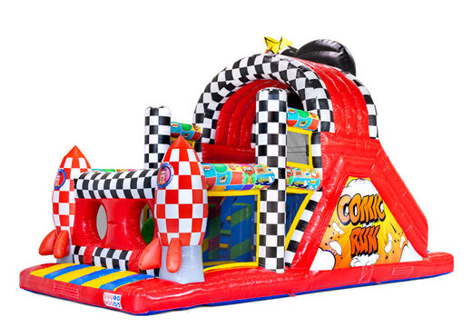 Percorso a ostacoli di alta qualità con tema Comic vivace